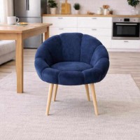 Fotoliu Atelier Del Sofa Papatya Dark Blue imaginea #1 — magazin online Desire.md