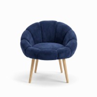 Fotoliu Atelier Del Sofa Papatya Dark Blue imaginea #3 — magazin online Desire.md