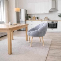 Fotoliu Atelier Del Sofa Papatya Grey imaginea #2 — magazin online Desire.md