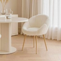 Fotoliu Atelier Del Sofa Papatya White Walnut