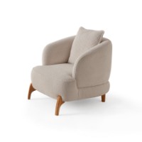 Кресло Atelier Del Sofa Gloria Beige фото №4 — интернет-магазин Desire.md