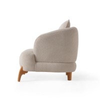 Кресло Atelier Del Sofa Gloria Beige фото №6 — интернет-магазин Desire.md