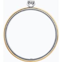 Inel din aur combinat cu diamante Casa Bosco 1014109-01 1,56g s.17 imaginea #4 — magazin online Desire.md
