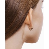 Cercei din aur combinat cu diamante Casa Bosco 1021327 1,99g imaginea #5 — magazin online Desire.md