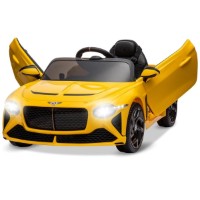 Mașinuța electrica KidsCar Bentley Bacalar Eva Yellow (8010317DR) imaginea #10 — magazin online Desire.md