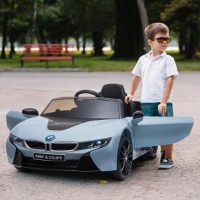 Mașinuța electrica KidsCar BMW i8 EVA Blue (8010263-2R) imaginea #9 — magazin online Desire.md