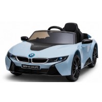 Mașinuța electrica KidsCar BMW i8 EVA Blue (8010263-2R)