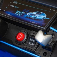 Mașinuța electrica KidsCar BMW i4 Eva Blue (8010316-2DR) imaginea #9 — magazin online Desire.md