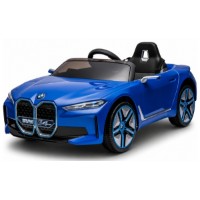 Mașinuța electrica KidsCar BMW i4 Eva Blue (8010316-2DR)