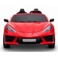 Mașinuța electrica KidsCar Corvette C8 EVA Red (8070490R) imaginea #2 — magazin online Desire.md