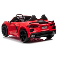Mașinuța electrica KidsCar Corvette C8 EVA Red (8070490R) imaginea #4 — magazin online Desire.md