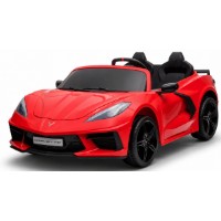 Mașinuța electrica KidsCar Corvette C8 EVA Red (8070490R)