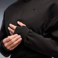 Hanorac damă Puma Pumatech Sense Balloon Sleeve Half-Zip Crew Puma Black, s.XL imaginea #6 — magazin online Desire.md