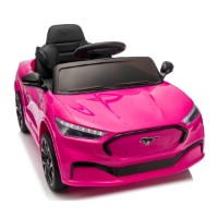 Mașinuța electrica KidsCar Ford Mustang Mach-E Eva Pink (8010341-2CR) imaginea #3 — magazin online Desire.md