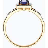 Inel din aur rosu cu diamante si tanzanit Casa Bosco 6014153 2,66g s.16,5 imaginea #6 — magazin online Desire.md