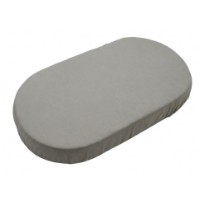 Cearșaf pentru copii Holala Kids Oval Grey 120x70cm