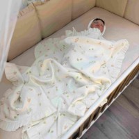 Pătură pentru bebeluși Holala Kids 90x90cm Forest Grace imaginea #2 — magazin online Desire.md