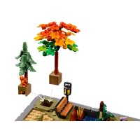 Set de construcție Lego Icons: Autumn Cottage Garden (11372) imaginea #5 — magazin online Desire.md