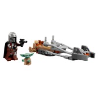 Set de construcție Lego Star Wars: The Mandalorian&Grogu's Speeder Bike (75436)