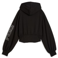 Женская толстовка Puma Street Glam Studded si Bedazzled Fzoon Sleeve Puma Black, s.S фото №2 — интернет-магазин Desire.md
