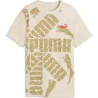 Детская футболка Puma Essentials Logo Lab Alpine Snow, s.152