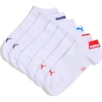 Сiorapi pentru copii Puma Logo Sneaker 3P White/Red/Blue, s.35-38