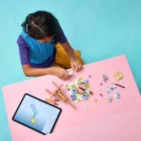 Set de construcție Lego Creator 3in1 Floral Art Decor Painting (31390) imaginea #4 — magazin online Desire.md