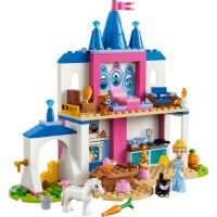 Set de construcție Lego Disney Princess: Cinderella Animal Friends Castle (43283)