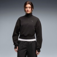 Hanorac damă Puma Pumatech Sense Balloon Sleeve Half-Zip Crew Puma Black, s.XL imaginea #3 — magazin online Desire.md