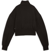 Hanorac damă Puma Pumatech Sense Balloon Sleeve Half-Zip Crew Puma Black, s.XS imaginea #2 — magazin online Desire.md
