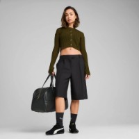 Cardigan de dama Puma Yona Long Sleeve Knit Top Olive Drab, s.M imaginea #5 — magazin online Desire.md