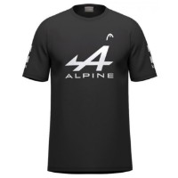 Tricou bărbătesc Head Arturo Coello Sponsors T-Shirt L Black