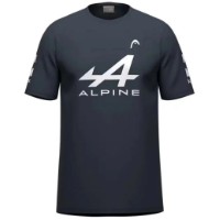Tricou bărbătesc Head Arturo Coello Sponsors T-Shirt XL Navy
