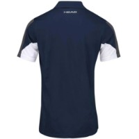 Polo Head Club 22 Tech Polo Shirt M Dark Blue imaginea #2 — magazin online Desire.md