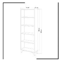 Стеллаж Hanah Home Potena фото №4 — интернет-магазин Desire.md