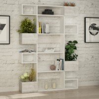 Стеллаж Hanah Home Niho White Light White