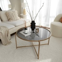 Журнальный столик Hanah Home Gold Sun S404F Gold Fume фото №3 — интернет-магазин Desire.md