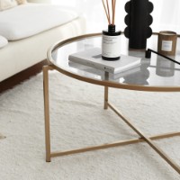 Журнальный столик Hanah Home Gold Sun S404F Gold Fume фото №5 — интернет-магазин Desire.md