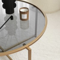 Журнальный столик Hanah Home Gold Sun S404F Gold Fume фото №6 — интернет-магазин Desire.md