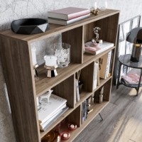 Стеллаж Hanah Home Mistico Walnut фото №3 — интернет-магазин Desire.md