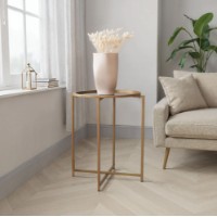 Măsuţă cafea Hanah Home S407U Gold