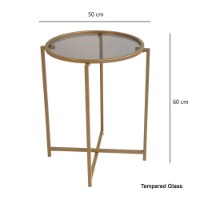 Măsuţă cafea Hanah Home S407U Gold imaginea #8 — magazin online Desire.md