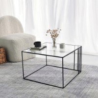 Măsuţă cafea Hanah Home Outline Black imaginea #3 — magazin online Desire.md
