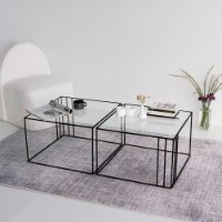 Măsuţă cafea Hanah Home Outline Black imaginea #4 — magazin online Desire.md