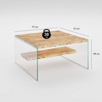 Măsuţă cafea Hanah Home Niagara S101 imaginea #6 — magazin online Desire.md