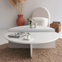 Журнальный столик Hanah Home Podium White фото №4 — интернет-магазин Desire.md