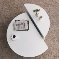Журнальный столик Hanah Home Podium White фото №6 — интернет-магазин Desire.md
