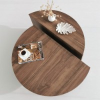 Măsuţă cafea Hanah Home Podium Walnut imaginea #6 — magazin online Desire.md