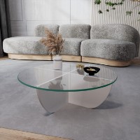 Măsuţă cafea Hanah Home Lily White