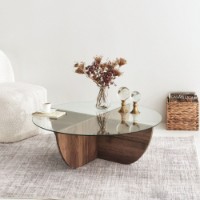 Măsuţă cafea Hanah Home Lily Walnut